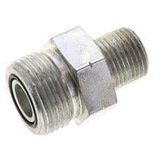 UN 1-3/16''-12 x 1/2'' NPT Verzinkt Stalen Borstnippel ORFS 400 Bar - Hydrauliek