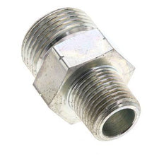 UN 1-3/16''-12 x 1/2'' NPT Verzinkt Stalen Borstnippel ORFS 400 Bar - Hydrauliek