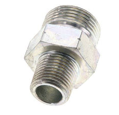 UN 1-3/16''-12 x 1/2'' NPT Verzinkt Stalen Borstnippel ORFS 400 Bar - Hydrauliek