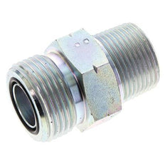 UN 1-3/16''-12 x 3/4'' NPT Verzinkt Stalen Borstnippel ORFS 400 Bar - Hydrauliek