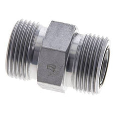 UN 1-3/16''-12 Verzinkt Stalen Borstnippel ORFS 400 Bar - Hydrauliek