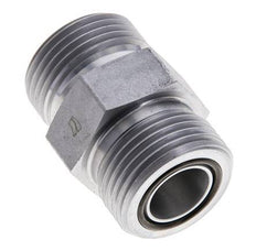 UN 1-3/16''-12 Verzinkt Stalen Borstnippel ORFS 400 Bar - Hydrauliek