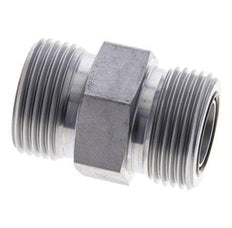 UN 1-3/16''-12 Verzinkt Stalen Borstnippel ORFS 400 Bar - Hydrauliek