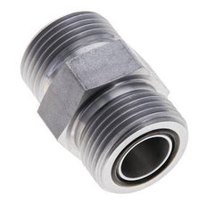 UN 1-3/16''-12 Verzinkt Stalen Borstnippel ORFS 400 Bar - Hydrauliek