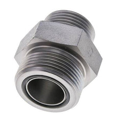 UN 1-7/16''-12 x UN 1-3/16''-12 Verzinkt Stalen Borstnippel ORFS 400 Bar - Hydrauliek