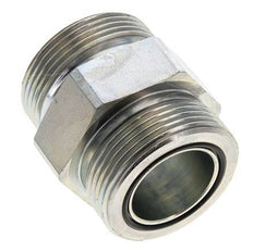 UN 1-11/16''-12 Verzinkt Stalen Borstnippel ORFS 250 Bar - Hydrauliek
