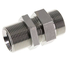 G 1 1/4'' Verzinkt Stalen Schotdoorvoer Borstnippel 190 Bar - Hydrauliek