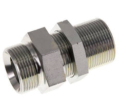 G 1 1/4'' Verzinkt Stalen Schotdoorvoer Borstnippel 190 Bar - Hydrauliek