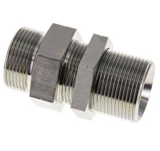 G 1 1/4'' Verzinkt Stalen Schotdoorvoer Borstnippel 190 Bar - Hydrauliek