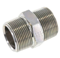 1 1/4'' NPT Verzinkt Stalen Borstnippel 80 Bar - Hydrauliek