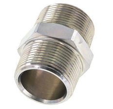 1 1/4'' NPT Verzinkt Stalen Borstnippel 80 Bar - Hydrauliek