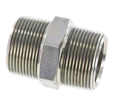 1 1/4'' NPT Verzinkt Stalen Borstnippel 80 Bar - Hydrauliek