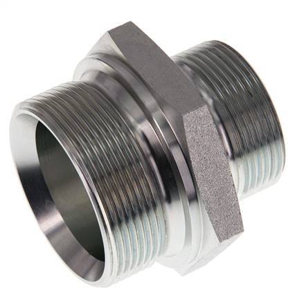 G 2'' x G 1 1/2'' Verzinkt Stalen Borstnippel 160 Bar - Hydrauliek