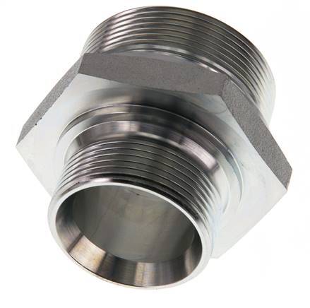 G 2'' x G 1 1/2'' Verzinkt Stalen Borstnippel 160 Bar - Hydrauliek