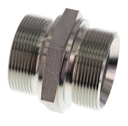 G 2'' Verzinkt Stalen Borstnippel 160 Bar - Hydrauliek