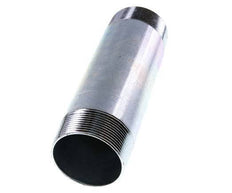 R 2'' Zinc plated Steel Double Pipe Nipple 50 Bar DIN 2982 - 180mm