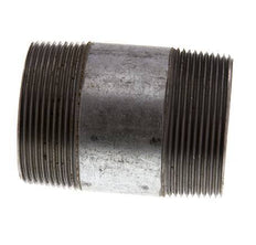 R 2'' Zinc plated Steel Double Pipe Nipple 50 Bar DIN 2982 - 80mm [2 Pieces]