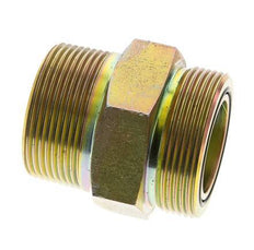 UN 2''-12 x 1 1/2'' NPT Verzinkt Stalen Borstnippel ORFS 250 Bar - Hydrauliek