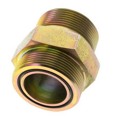 UN 2''-12 x 1 1/2'' NPT Verzinkt Stalen Borstnippel ORFS 250 Bar - Hydrauliek