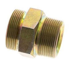 UN 2''-12 x 1 1/2'' NPT Verzinkt Stalen Borstnippel ORFS 250 Bar - Hydrauliek