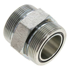 UN 2''-12 Verzinkt Stalen Borstnippel ORFS 250 Bar - Hydrauliek