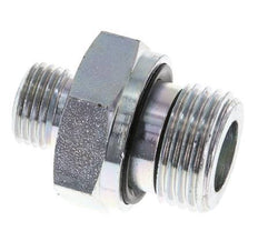 UNF 9/16''-18 x G 1/2'' Verzinkt Stalen Borstnippel ORFS 630 Bar - Hydrauliek