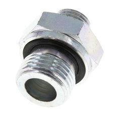 UNF 9/16''-18 x G 1/2'' Verzinkt Stalen Borstnippel ORFS 630 Bar - Hydrauliek