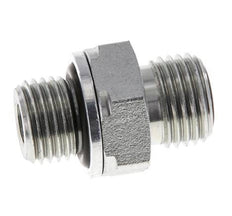 UNF 9/16''-18 x G 1/4'' Verzinkt Stalen Borstnippel ORFS 630 Bar - Hydrauliek