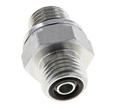 UNF 9/16''-18 x G 1/4'' Verzinkt Stalen Borstnippel ORFS 630 Bar - Hydrauliek