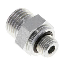 UNF 9/16''-18 x G 1/8'' Verzinkt Stalen Borstnippel ORFS 630 Bar - Hydrauliek