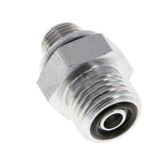 UNF 9/16''-18 x G 1/8'' Verzinkt Stalen Borstnippel ORFS 630 Bar - Hydrauliek
