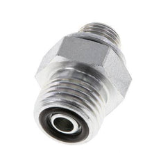 UNF 9/16''-18 x G 1/8'' Verzinkt Stalen Borstnippel ORFS 630 Bar - Hydrauliek
