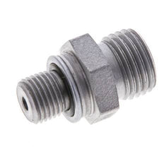 UNF 9/16''-18 x M10x1 Verzinkt Stalen Borstnippel ORFS 630 Bar - Hydrauliek