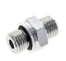 UNF 9/16''-18 x M14x1.5 Verzinkt Stalen Borstnippel ORFS 630 Bar - Hydrauliek