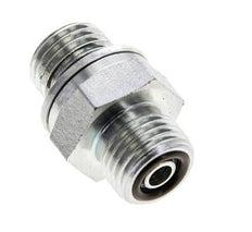 UNF 9/16''-18 x M14x1.5 Verzinkt Stalen Borstnippel ORFS 630 Bar - Hydrauliek