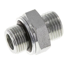 UN 11/16''-16 x G 3/8'' Verzinkt Stalen Borstnippel ORFS 630 Bar - Hydrauliek