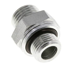 UN 11/16''-16 x G 3/8'' Verzinkt Stalen Borstnippel ORFS 630 Bar - Hydrauliek