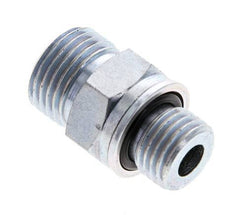 UN 11/16''-16 x M14x1.5 Verzinkt Stalen Borstnippel ORFS 630 Bar - Hydrauliek