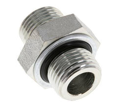 UN 13/16''-16 x G 1/2'' Verzinkt Stalen Borstnippel ORFS 630 Bar - Hydrauliek