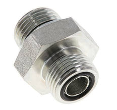 UN 13/16''-16 x G 1/2'' Verzinkt Stalen Borstnippel ORFS 630 Bar - Hydrauliek
