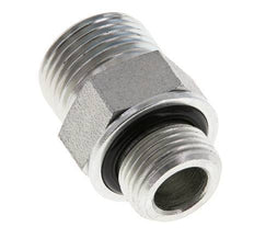 UN 13/16''-16 x G 3/8'' Verzinkt Stalen Borstnippel ORFS 630 Bar - Hydrauliek