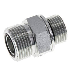 UNS 1''-14 x G 1/2'' Verzinkt Stalen Borstnippel ORFS 400 Bar - Hydrauliek