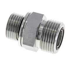 UNS 1''-14 x G 1/2'' Verzinkt Stalen Borstnippel ORFS 400 Bar - Hydrauliek