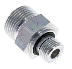 UNS 1''-14 x G 3/8'' Verzinkt Stalen Borstnippel ORFS 400 Bar - Hydrauliek