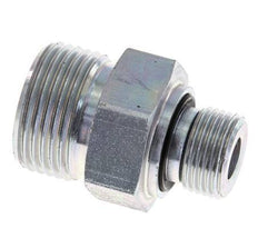 UNS 1''-14 x G 3/8'' Verzinkt Stalen Borstnippel ORFS 400 Bar - Hydrauliek