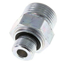 UNS 1''-14 x G 3/8'' Verzinkt Stalen Borstnippel ORFS 400 Bar - Hydrauliek