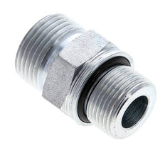 UNS 1''-14 x M22x1.5 Verzinkt Stalen Borstnippel ORFS 400 Bar - Hydrauliek