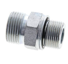 UNS 1''-14 x M22x1.5 Verzinkt Stalen Borstnippel ORFS 400 Bar - Hydrauliek