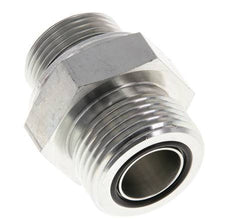 UN 1-3/16''-12 x G 3/4'' Verzinkt Stalen Borstnippel ORFS 400 Bar - Hydrauliek