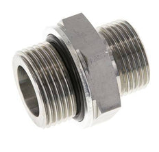 UN 1-3/16''-12 x G 1'' Verzinkt Stalen Borstnippel ORFS 400 Bar - Hydrauliek